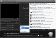 Free AVI Video Converter Factory screenshot